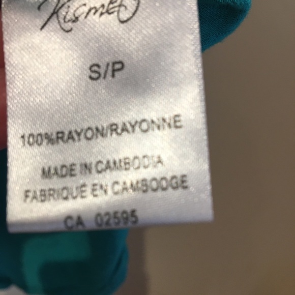 Kismet green relaxed t shirt - Picture 3 of 5